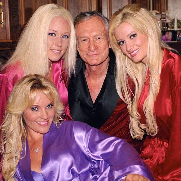 Hugh Hefner, Bridget Marquardt, Holly Madison, Kendra