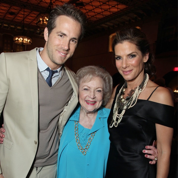 Ryan Reynolds, Betty White, Sandra Bullock