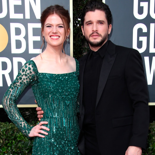 Rose Leslie, Kit Harington, 2020 Golden Globe Awards, Couples