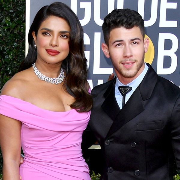 Priyanka Chopra, Nick Jonas, 2020 Golden Globe Awards