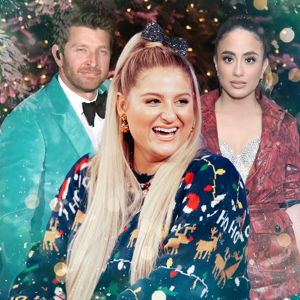 Christmas Singers, Meghan Trainor, Brett Eldredge, Ally Brooke