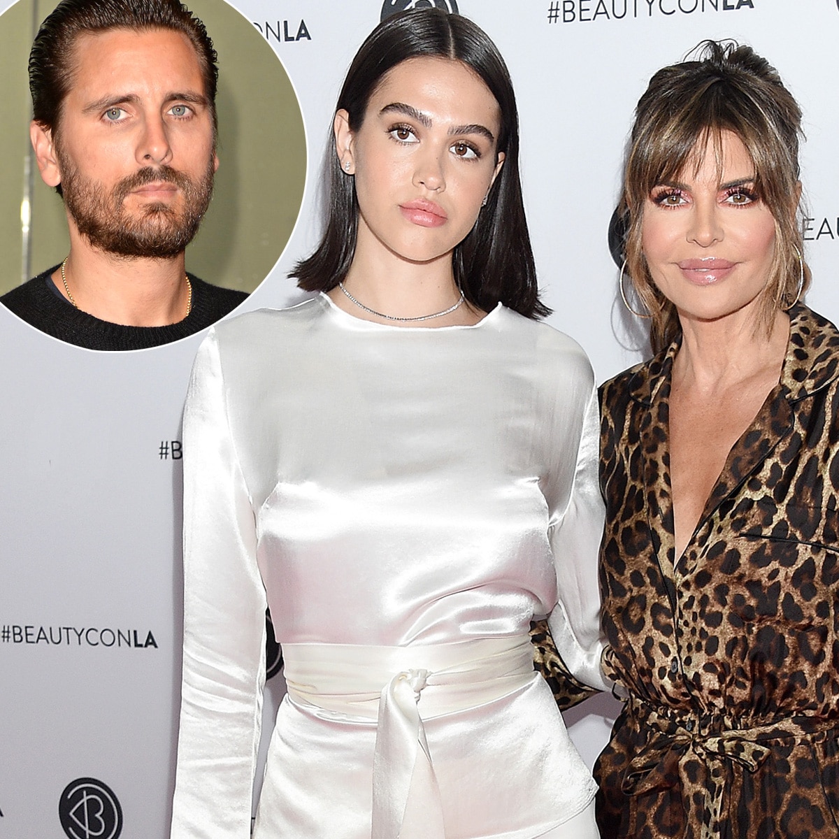 Lisa Rinna, Amelia Hamlin, Scott Disick