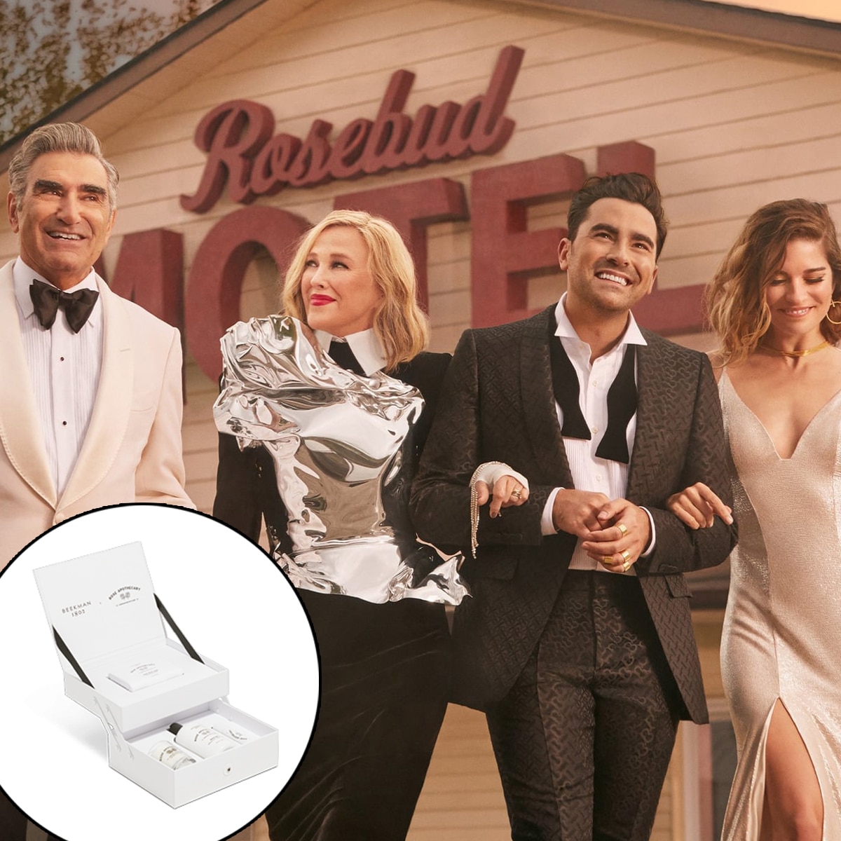 E-Comm: Schitt's Creek Rose Apothecary Collection