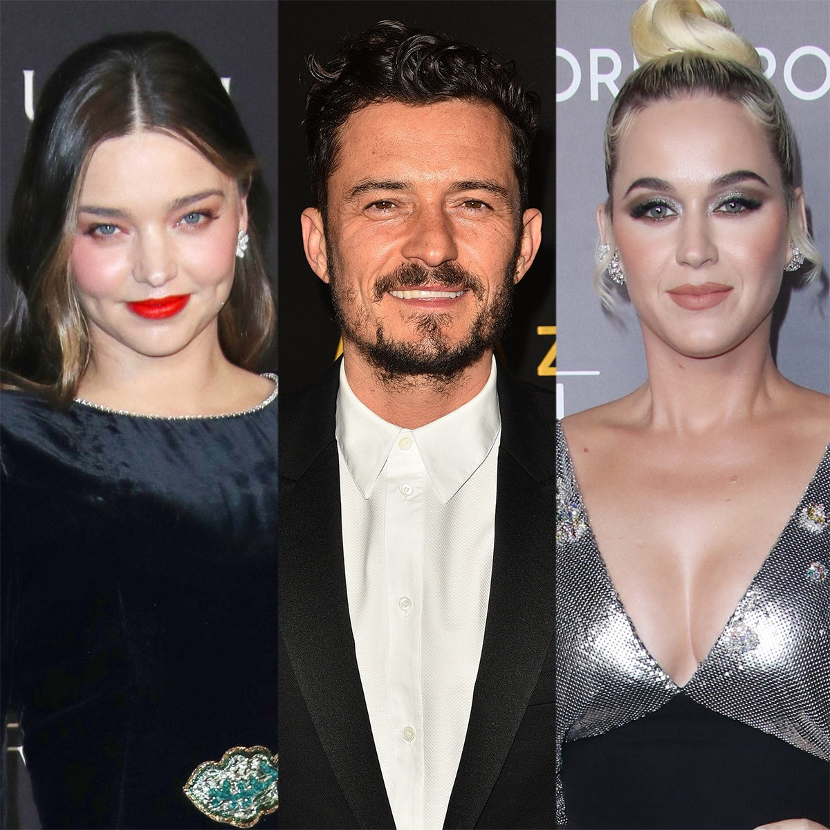 Miranda Kerr, Orlando Bloom, Katy Perry