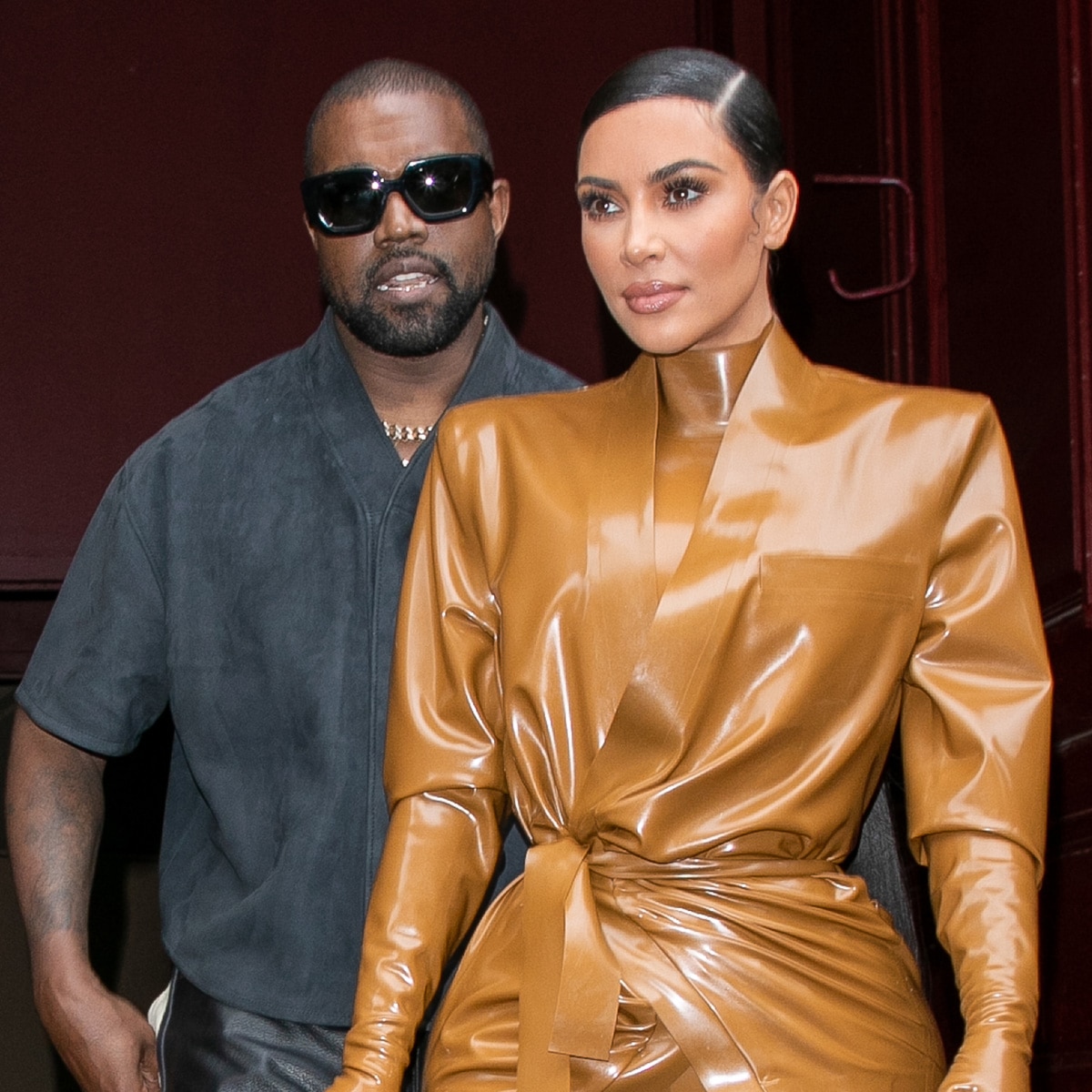 Kim Kardashian, Kanye West, Paris Fashion Week