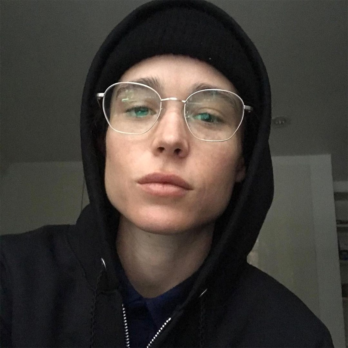 Elliot Page, Instagram, First Selfie
