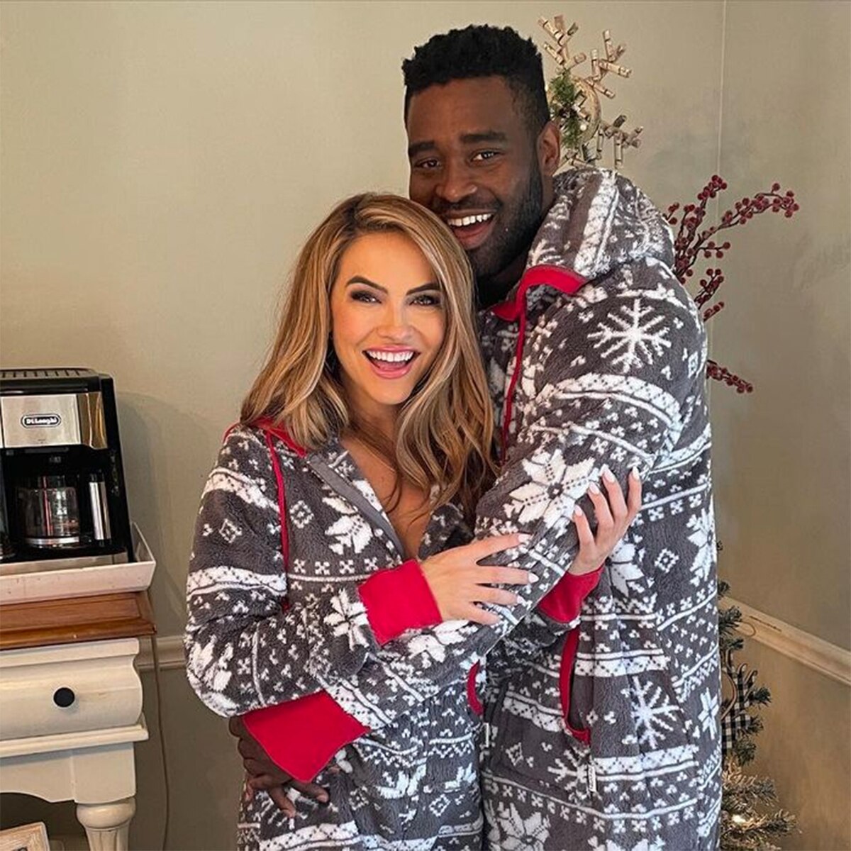 Chrishell Stause, Keo Motsepe, Christmas 2020