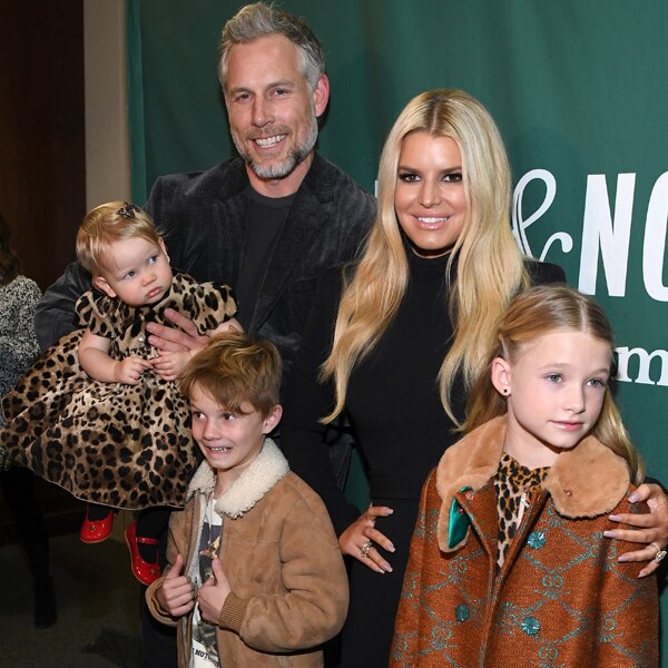 Eric Johnson, Jessica Simpson, Birdie Mae Johnson, Ace Knute Johnson, Maxwell Drew Johnson