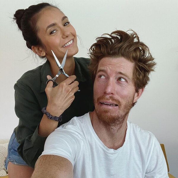 Nina Dobrev, Shaun White, Instagram