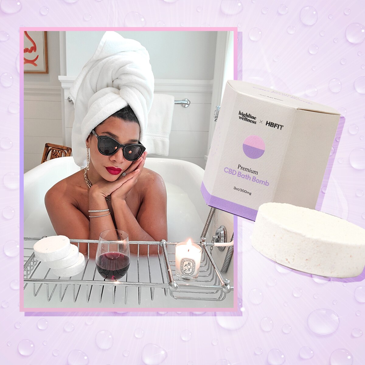 E-Comm: Hannah Bronfman Bath Bomb Launch