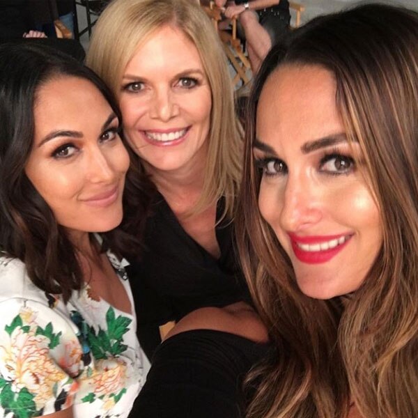 Kathy Colace, Brie Bella, Nikki Bella,