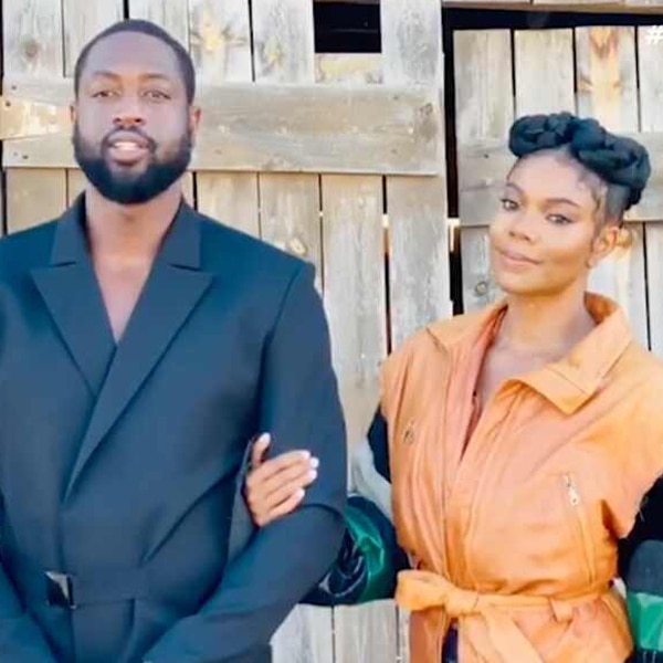 Dwyane Wade, Gabrielle Union, 2020 GLAAD Media Awards
