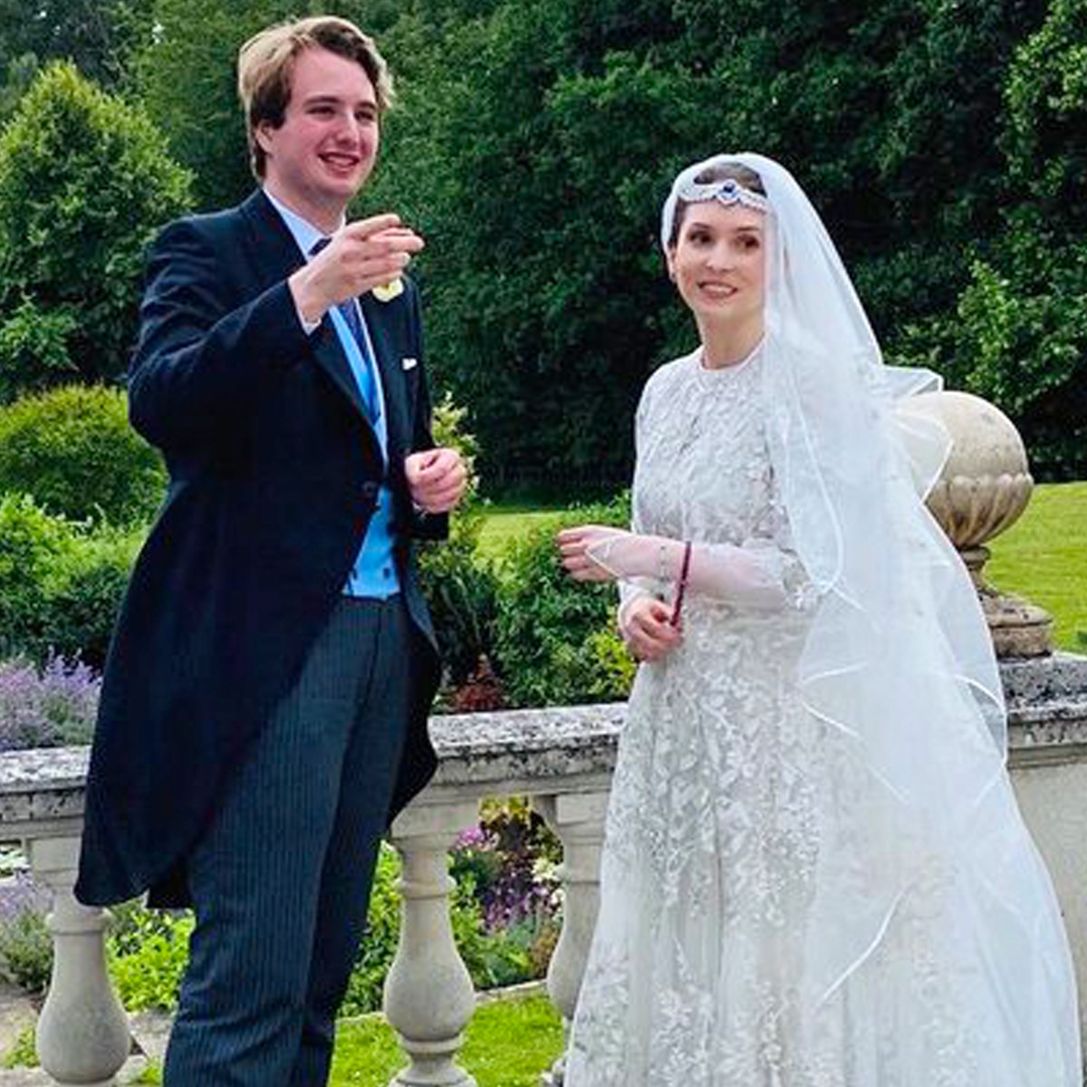 Princess Raiyah bint Al-Hussein, Ned Donovan, wedding