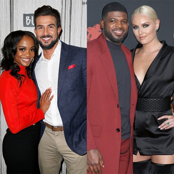 Rachel Lindsay, Bryan Abasolo, Lindsey Vonn. PK Subban