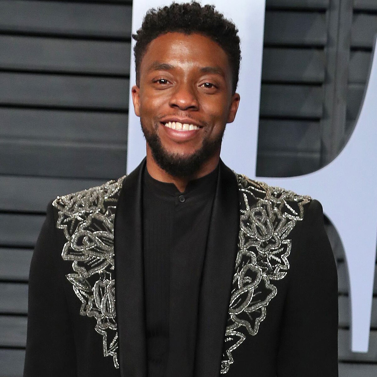 Chadwick Boseman, Vanity Fair Oscar Party 2018