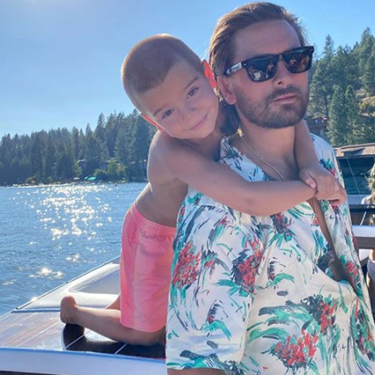Scott Disick, Reign Disick, Instagram
