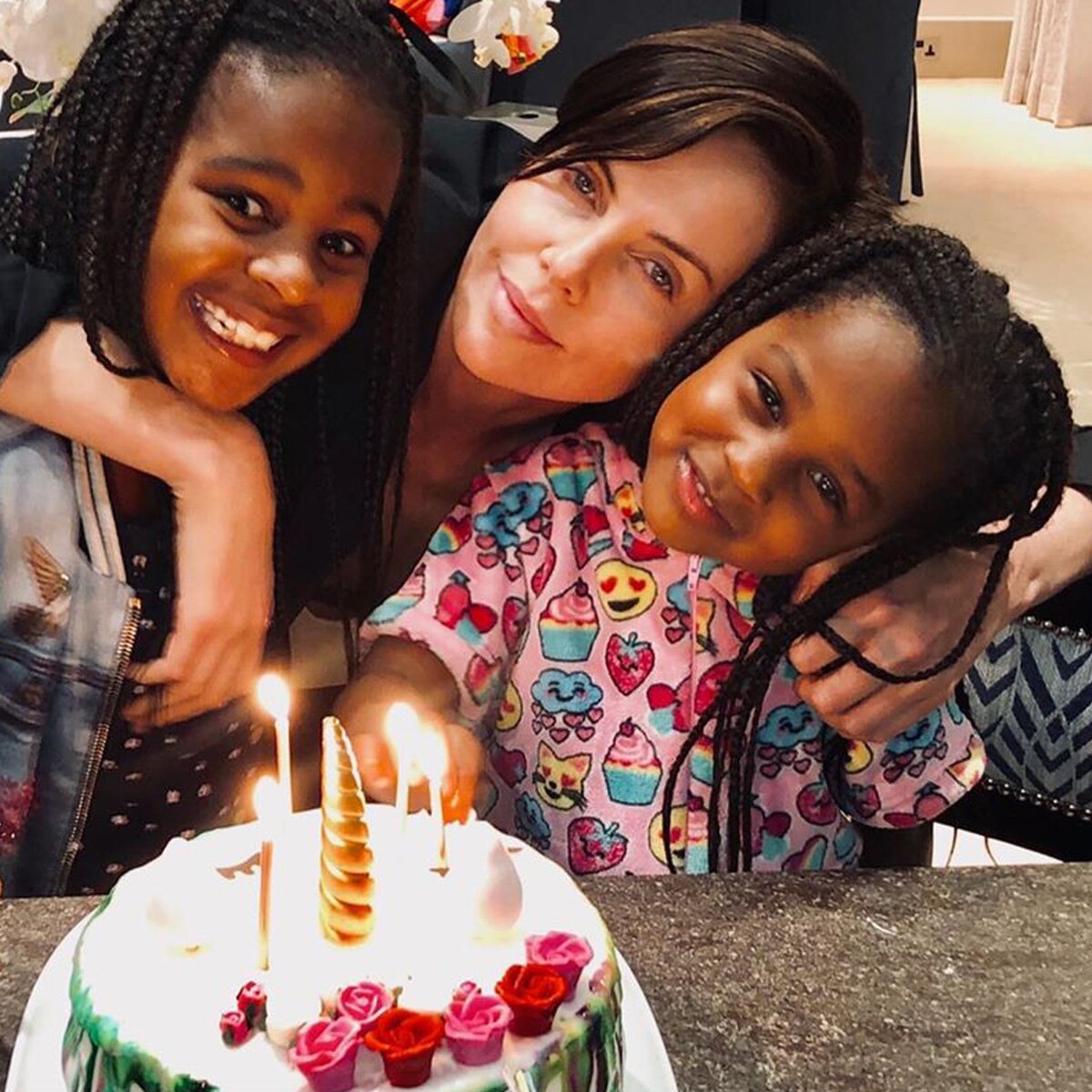 Charlize Theron, daughters, Jackson, August