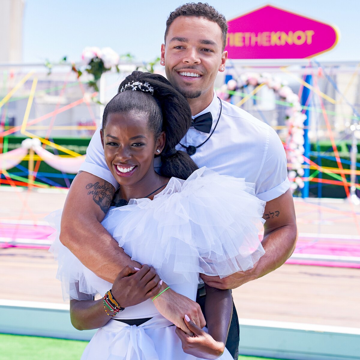 Love Island, Justine Ndiba, Caleb Corprew