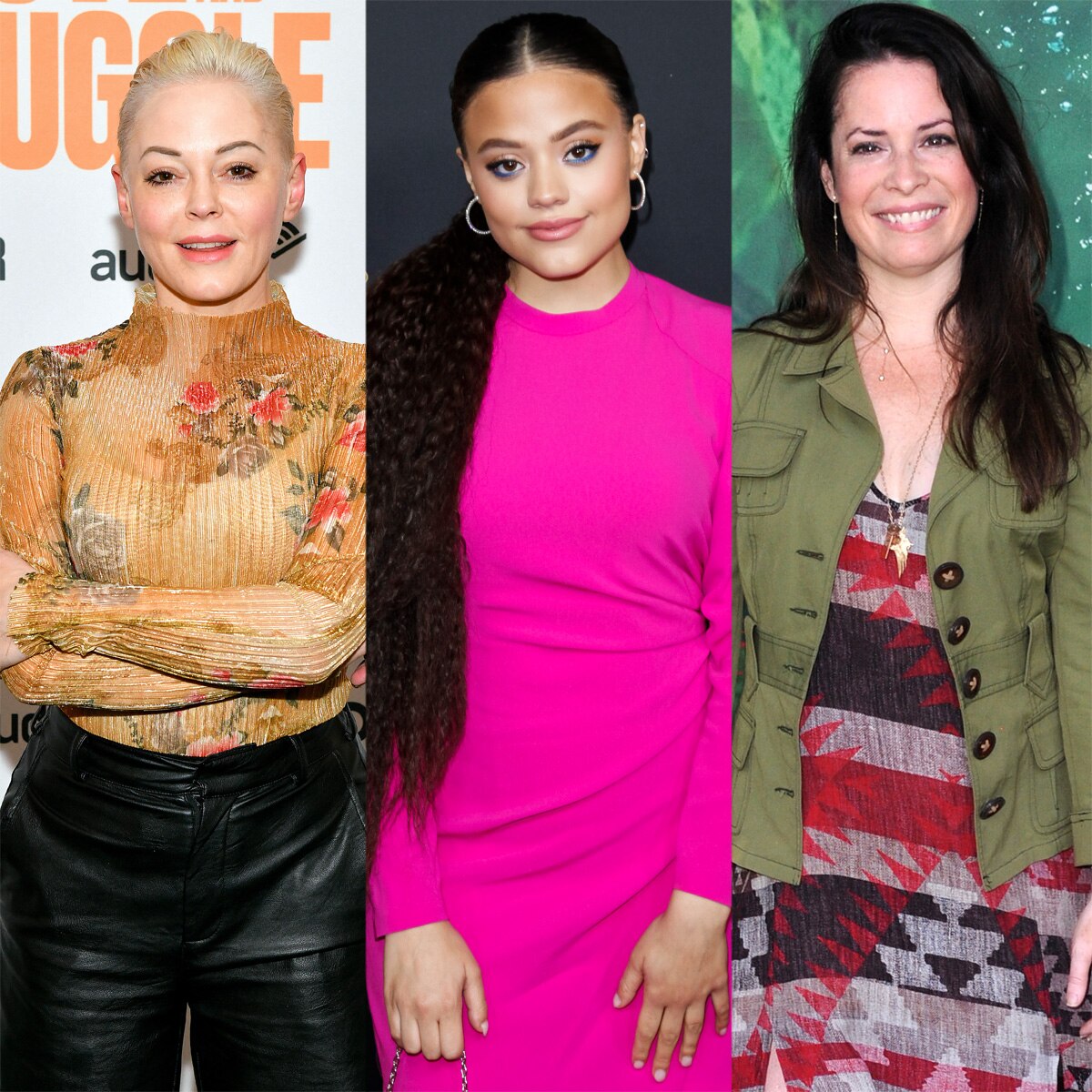 Rose McGowan, Sarah Jeffery, Holly Marie Combs