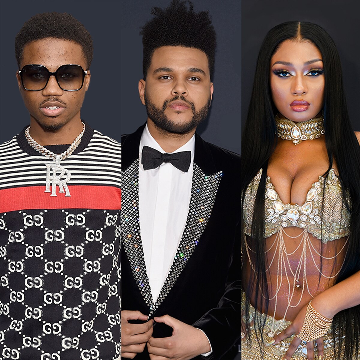 Roddy Ricch, The Weeknd, Megan Thee Stallion