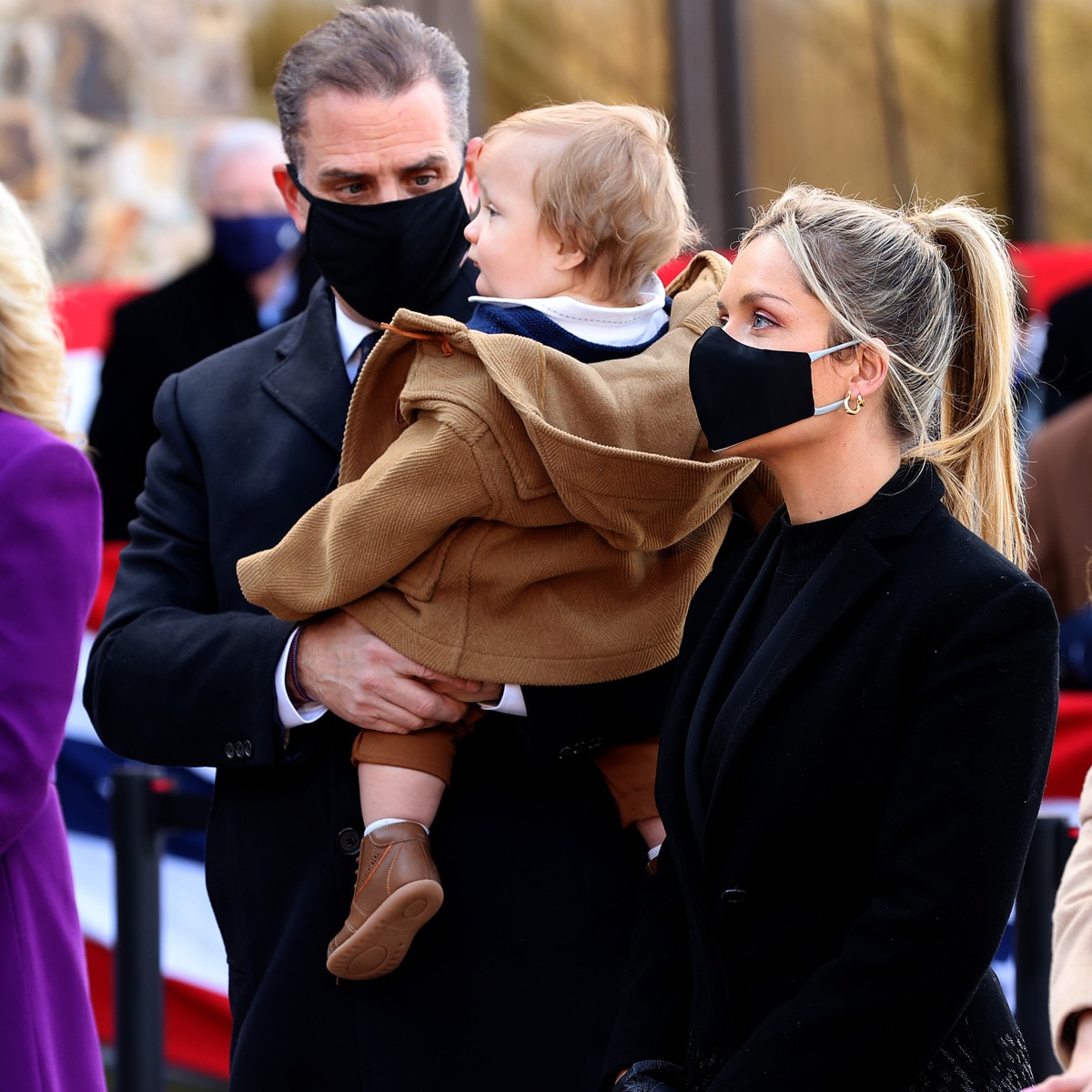 Hunter Biden, his infant son with wife Melissa Cohen