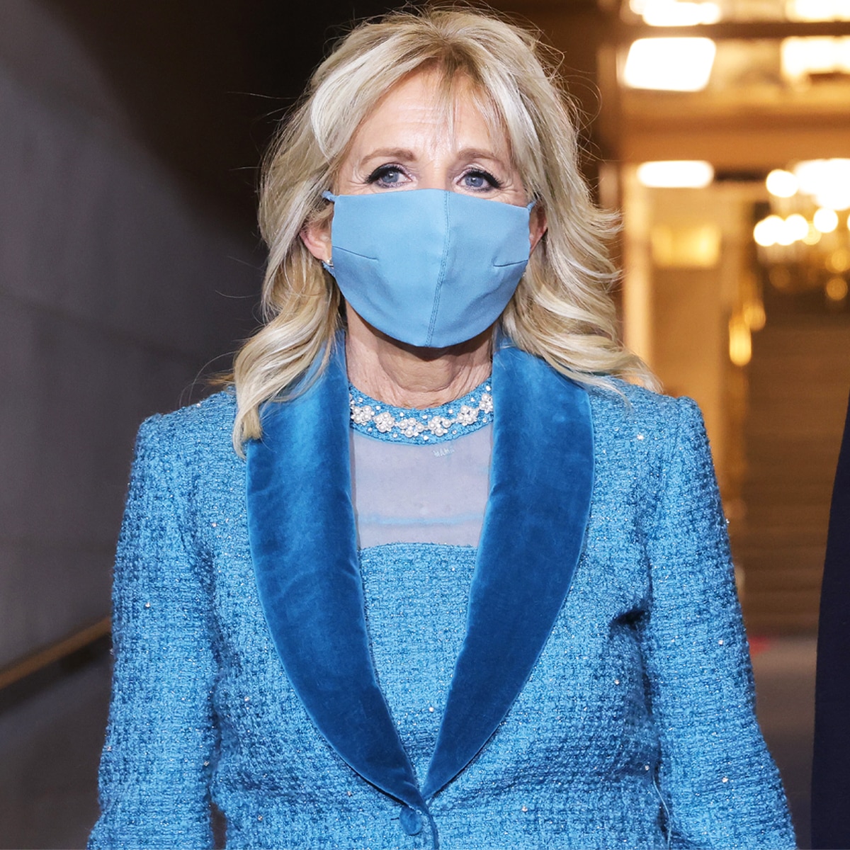 Joe Biden, Jill Biden, 2021 Presidential Inauguration, Pearls