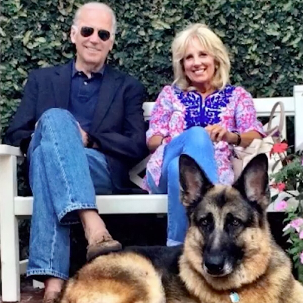 Joe Biden, Jill Biden, Champ