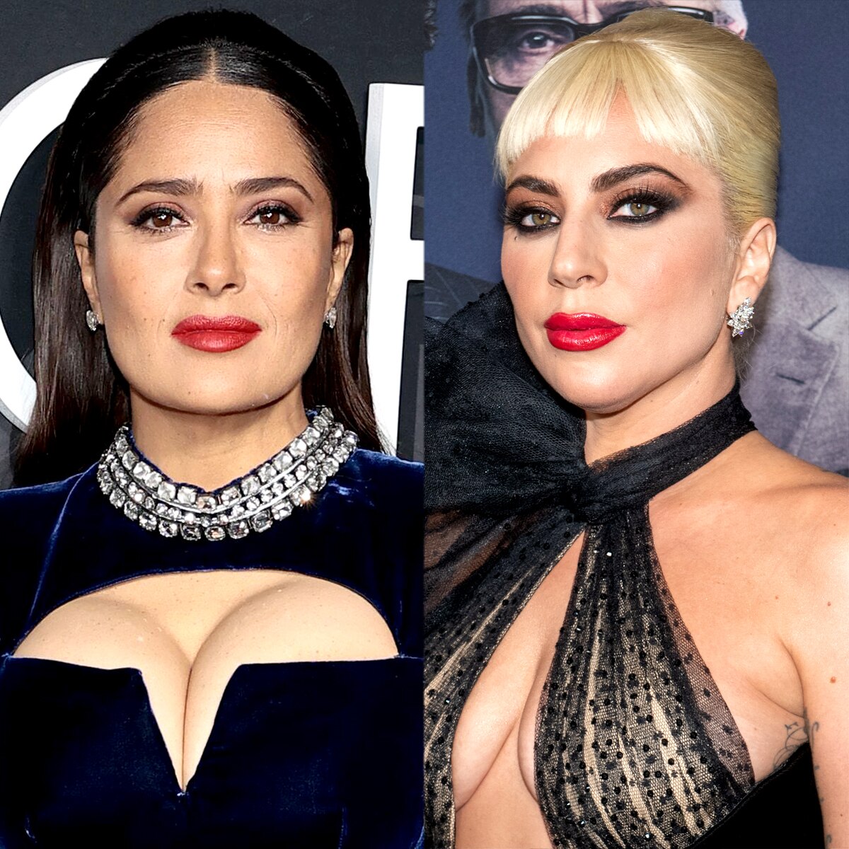 Lady Gaga, Salma Hayek
