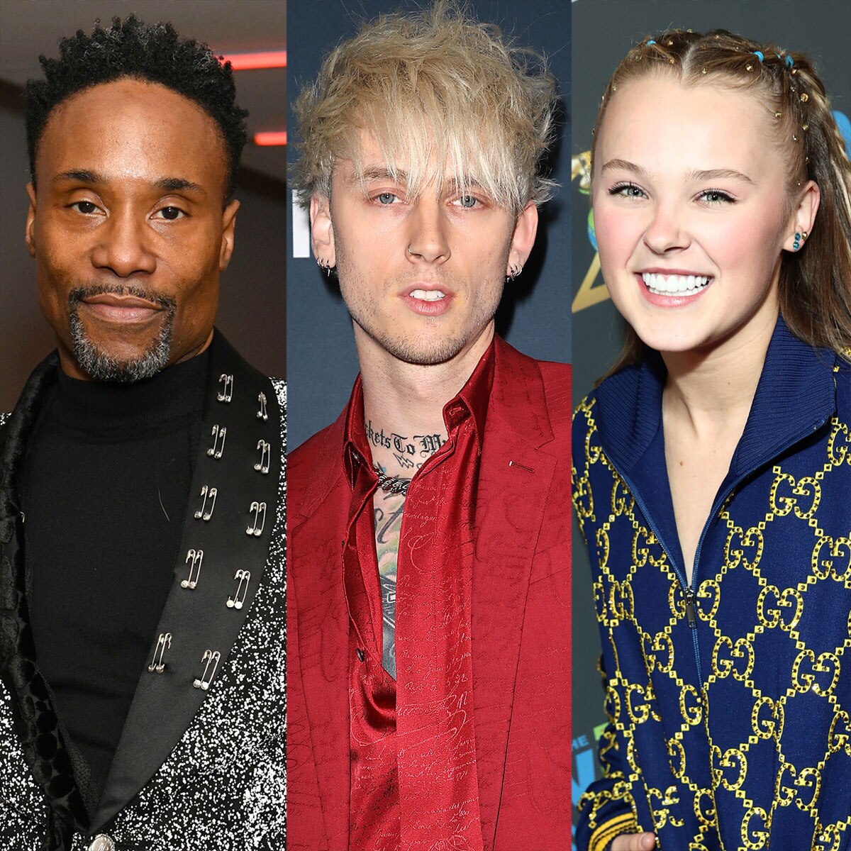 Billy Porter, Machine Gun Kelly, JoJo Siwa
