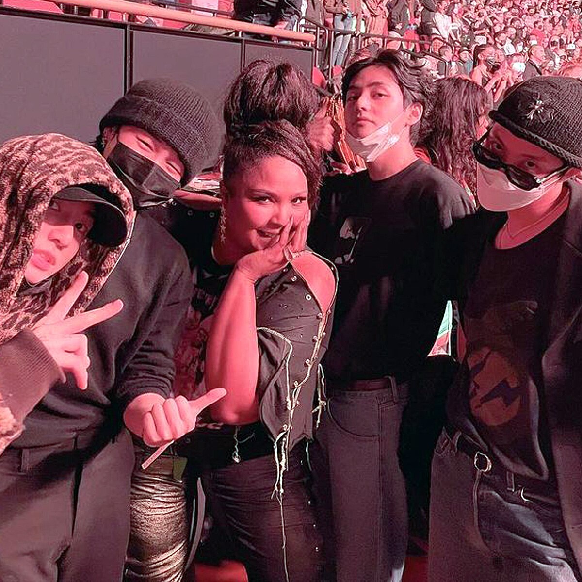 Lizzo, BTS, Harry Styles concert, Instagram
