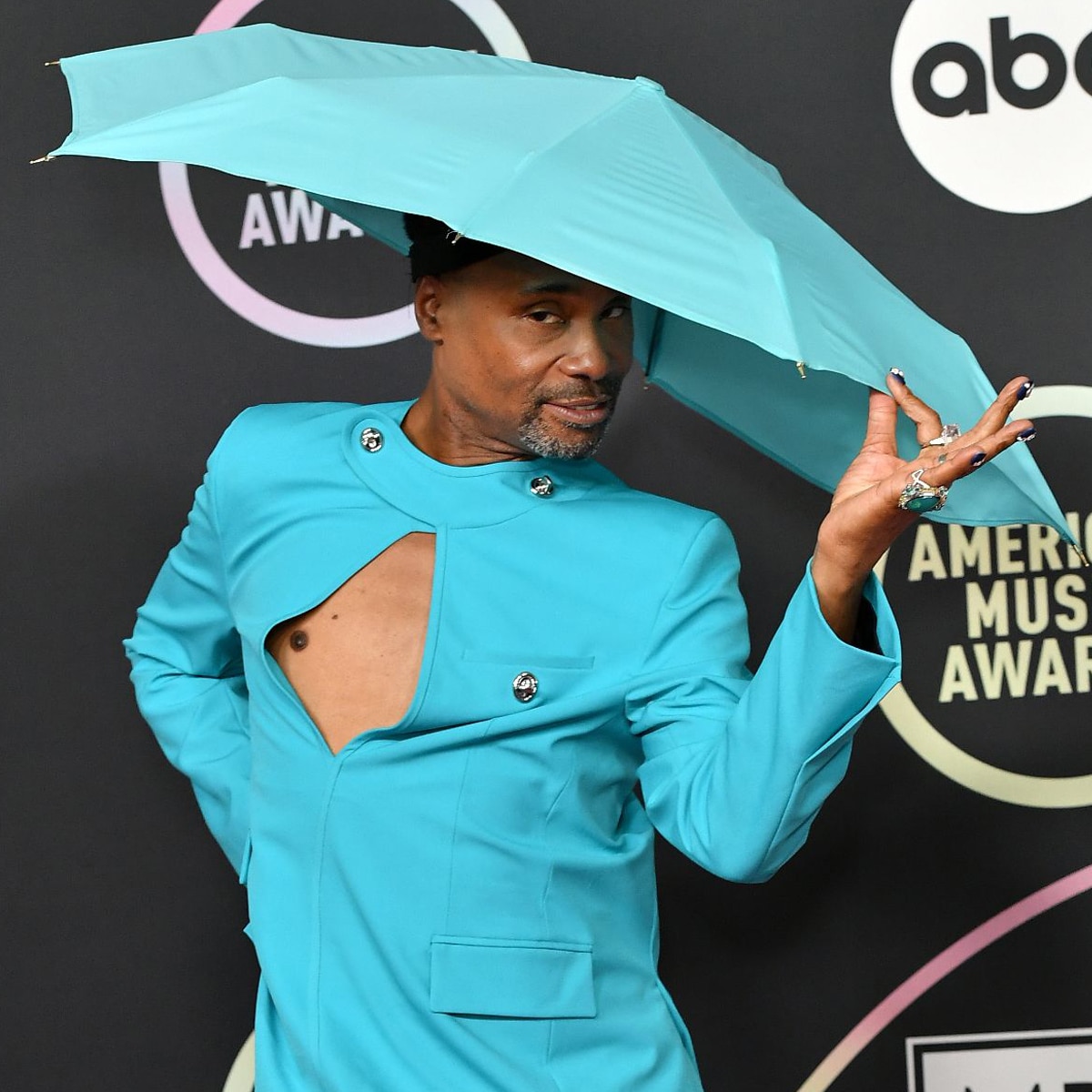 Billy Porter, 2021 American Music Awards, Arrivals, Candids