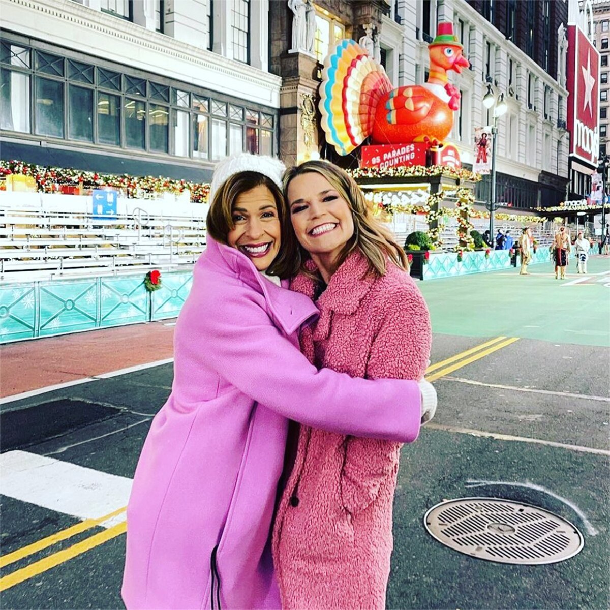 Hoda Kotb, Savannah Guthrie, Instagram