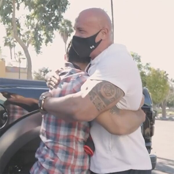 Dwayne Johnson, Oscar Rodriguez, Instagram