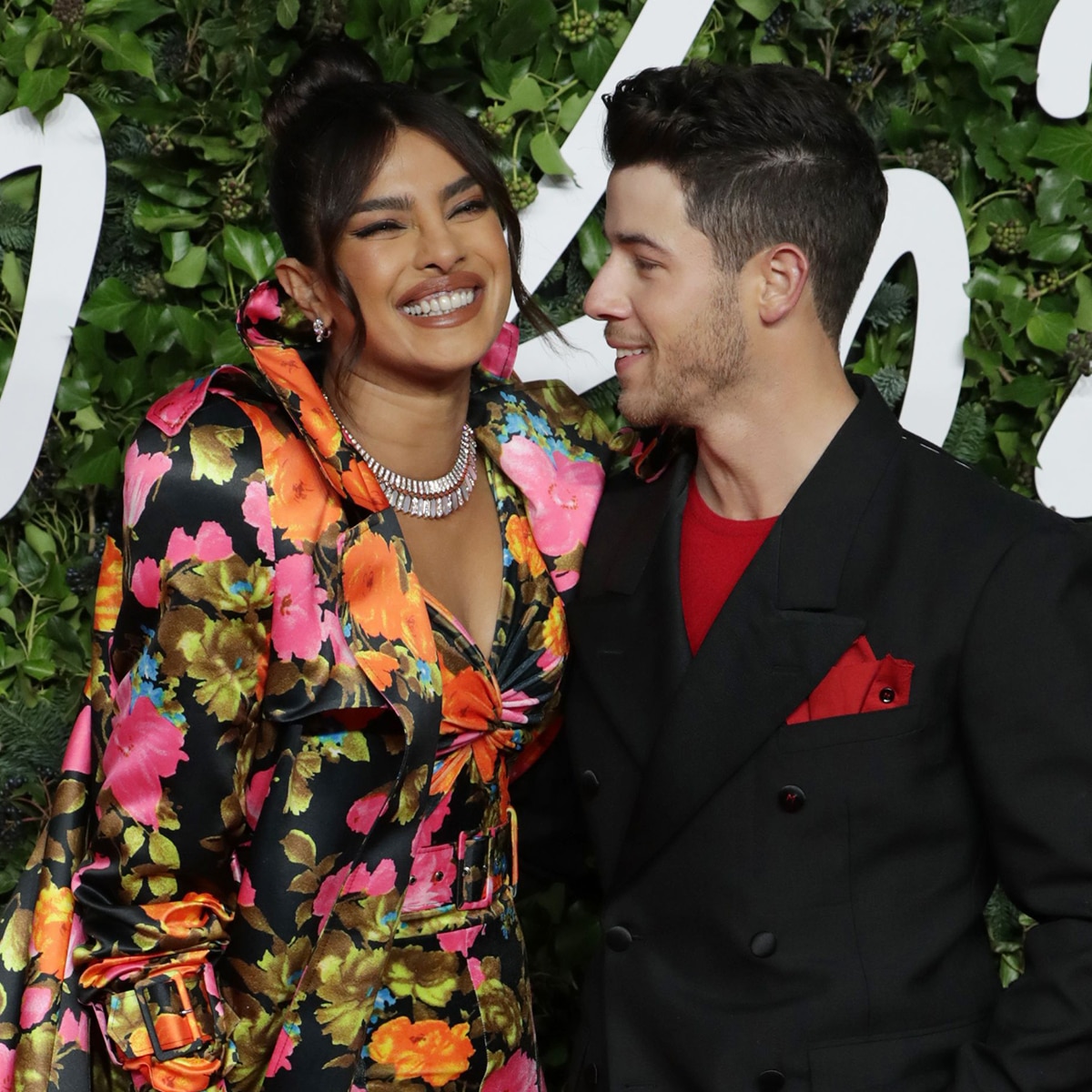 Priyanka Chopra, Nick Jonas, The Fashion Awards 2021
