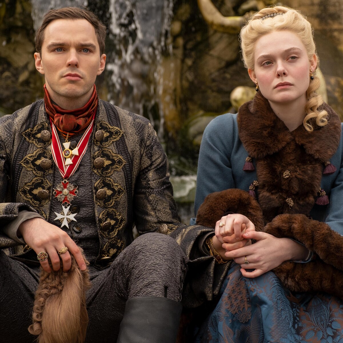 Elle Fanning, Nicholas Hoult, The Great, Hulu
