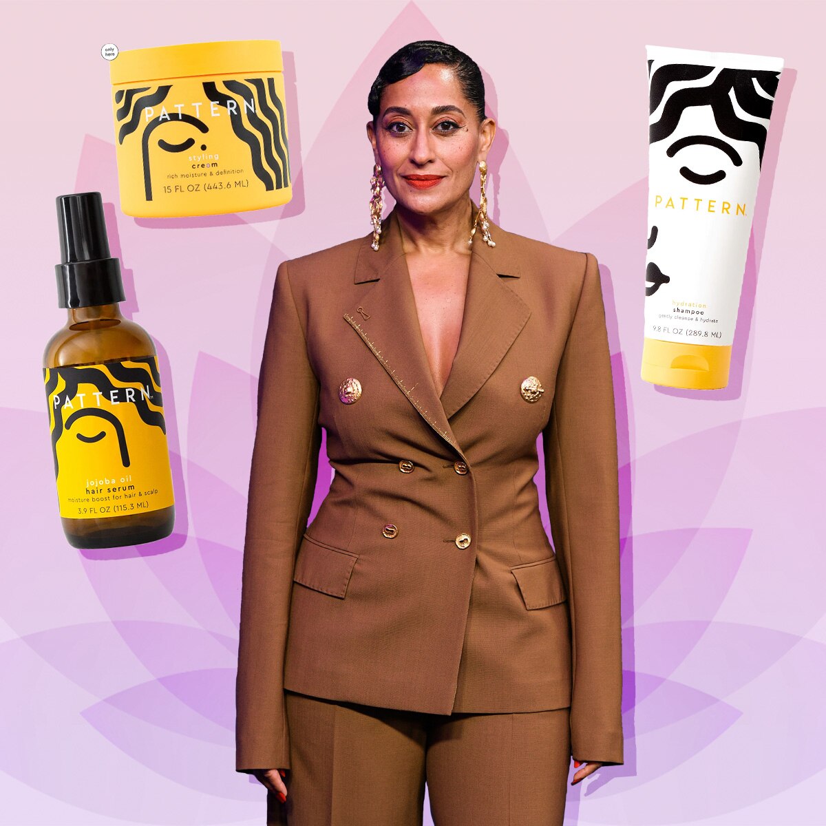 EComm, Tracee Ellis Ross Pattern Beauty