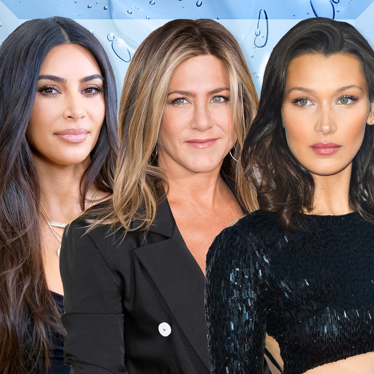 E-Comm, Kim Kardashian, Jennifer Aniston, Bella Hadid