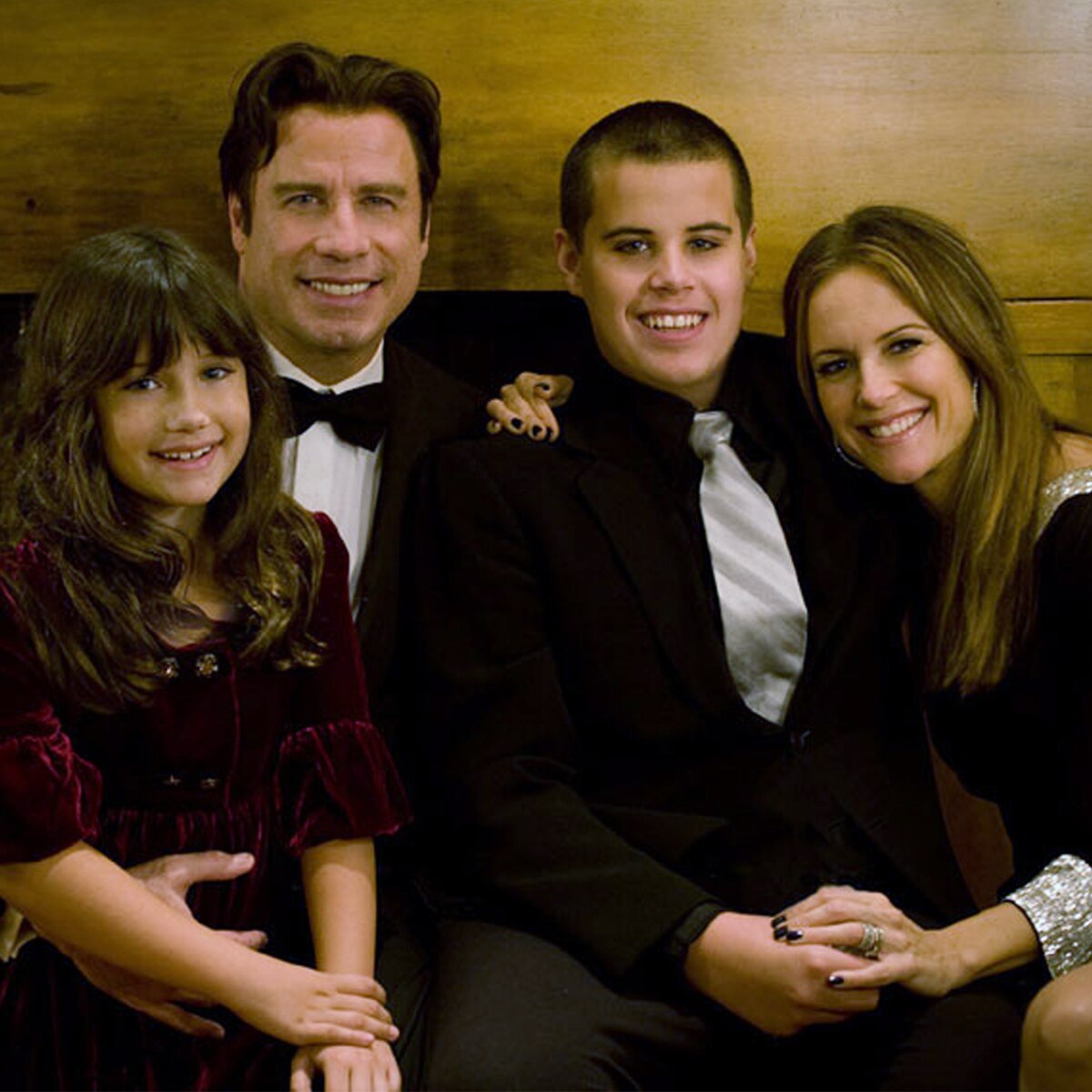 John Travolta, Kelly Preston, Ella Bleu Travolta, Jett Travolta