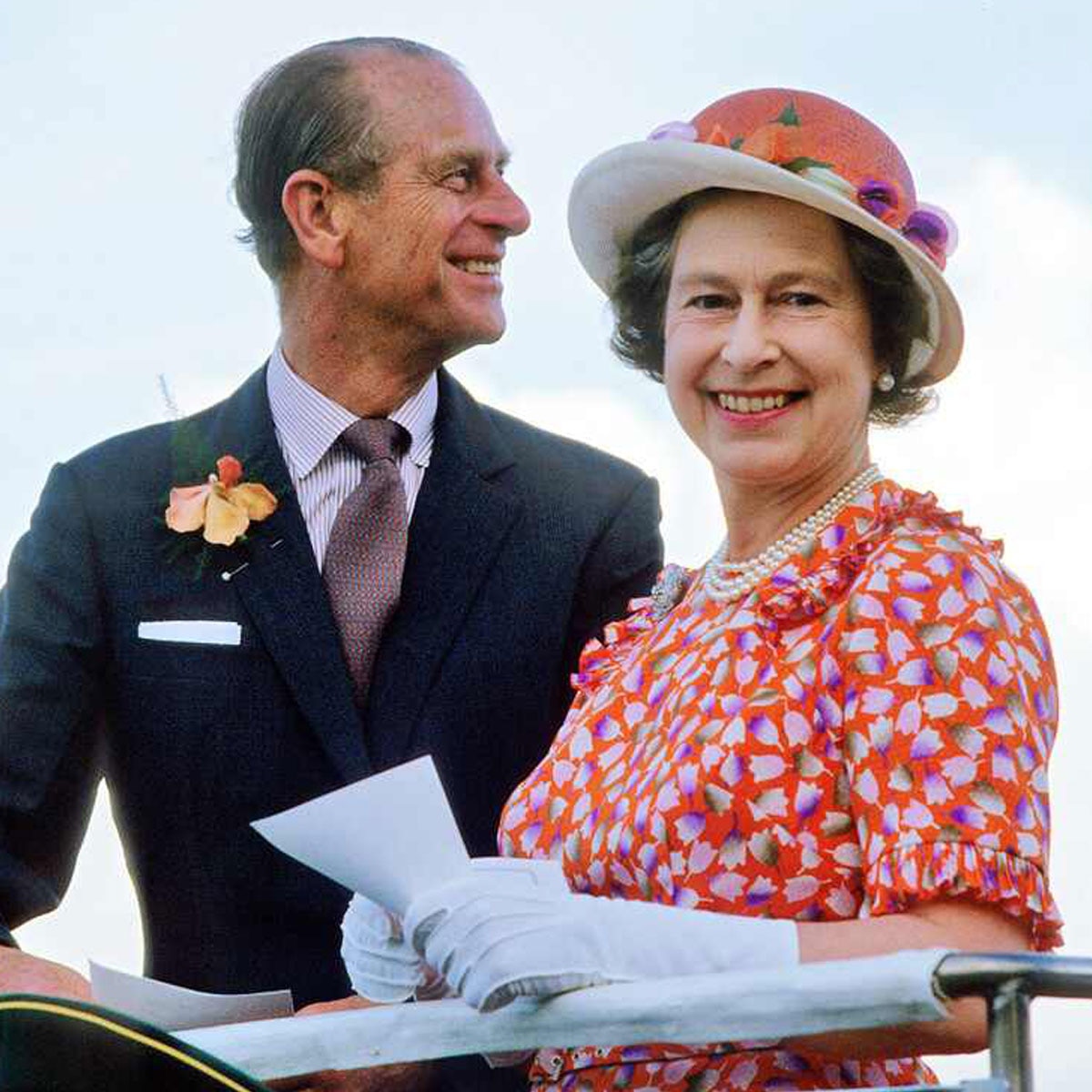 Queen Elizabeth ll, Prince Philip the Duke of Edinburgh, 1977, Widget