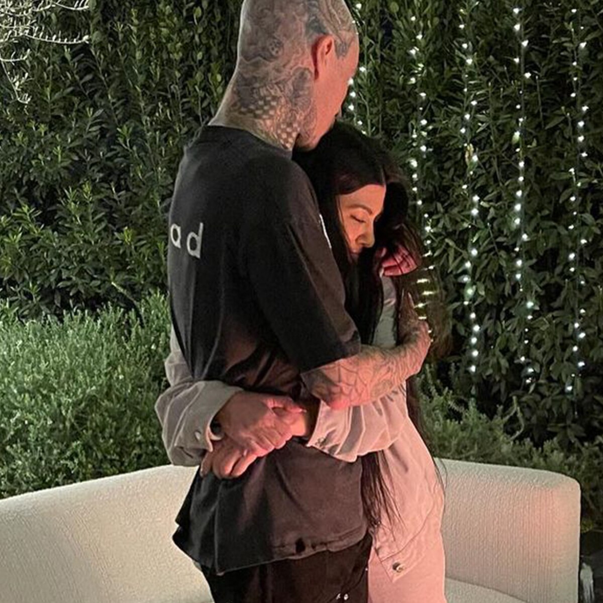 Travis Barker, Kourtney Kardashian, Instagram