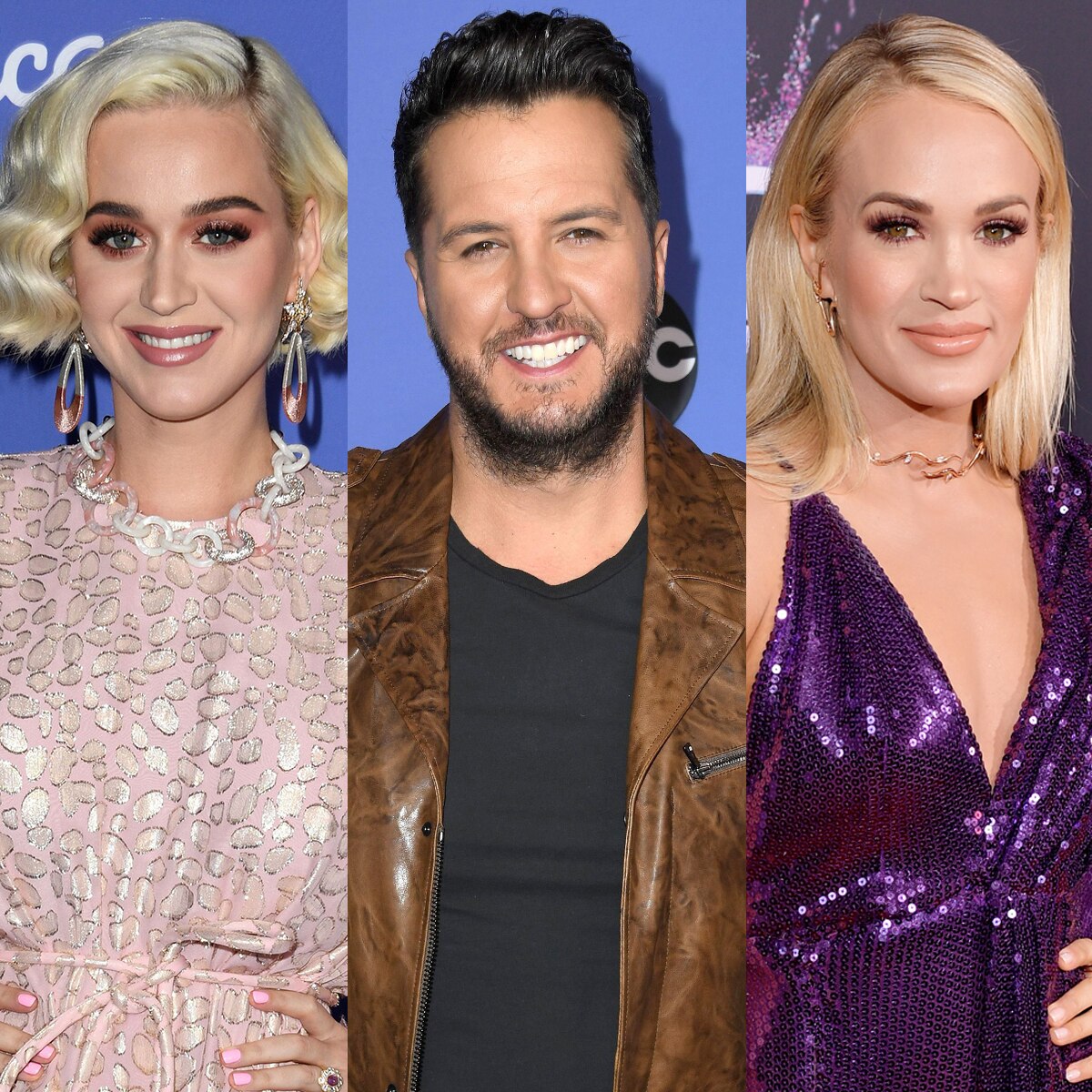 Katy Perry, Luke Bryan, Carrie Underwood