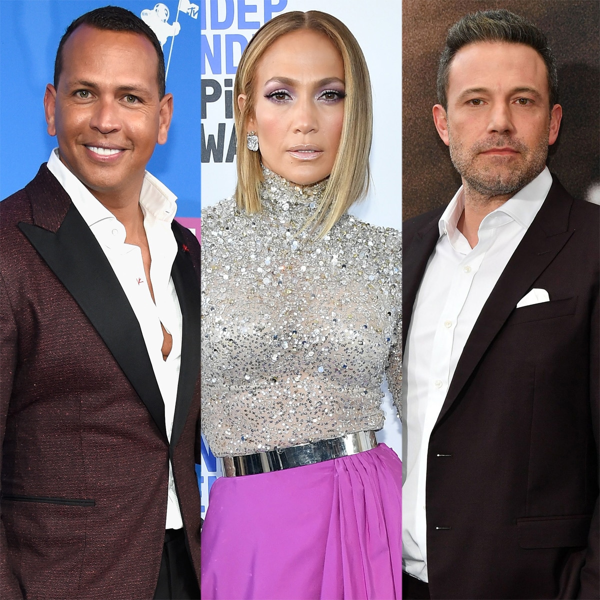Alex Rodriguez, Jennifer Lopez, Ben Affleck