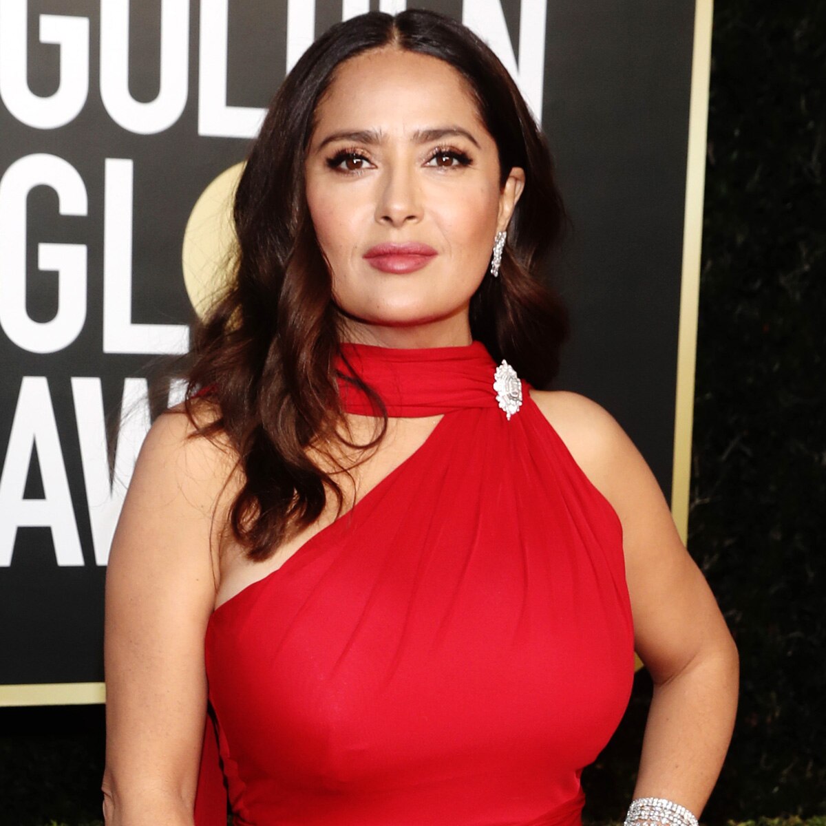 Salma Hayek, 2021 Golden Globe Awards, Arrivals