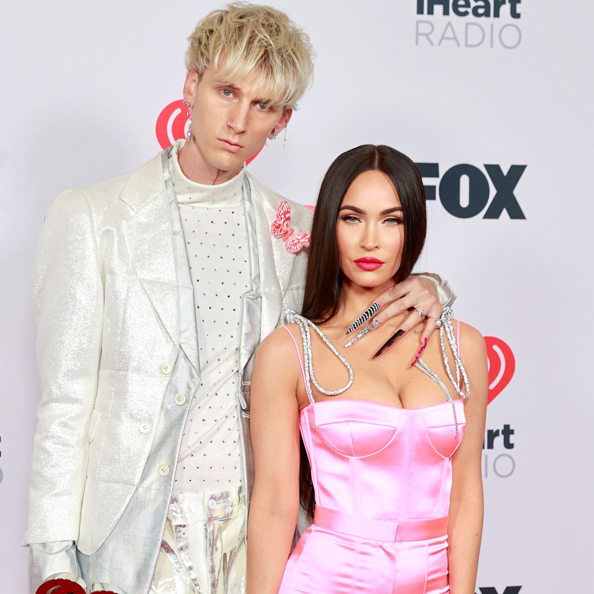 Megan Fox, Machine Gun Kelly, 2021 iHeartRadio Music Awards, Red Carpet Fashion