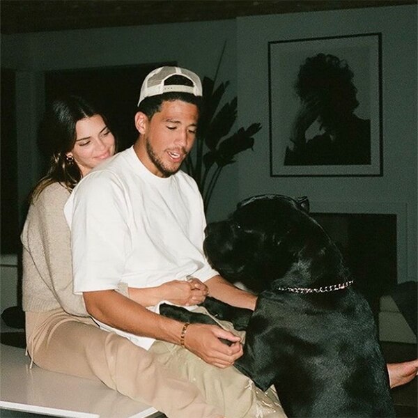 Kendall Jenner, Devin Booker, Instagram