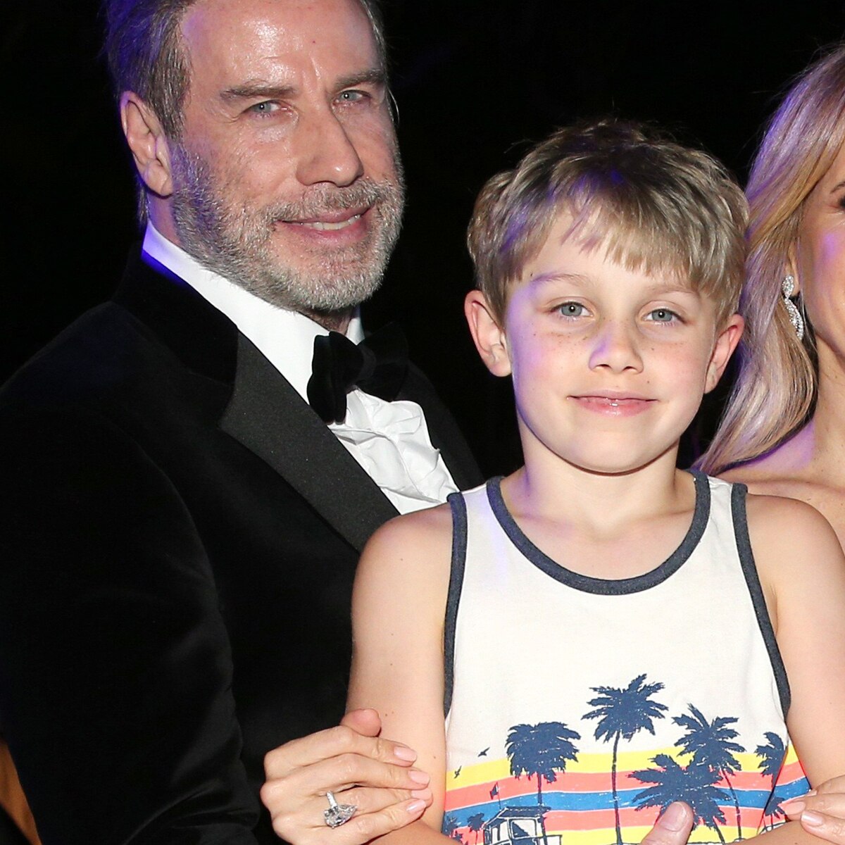 John Travolta and son Benjamin