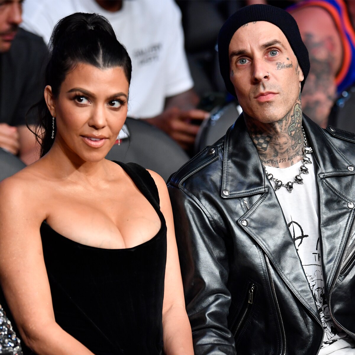 Kourtney Kardashian, Travis Barker, UFC 264