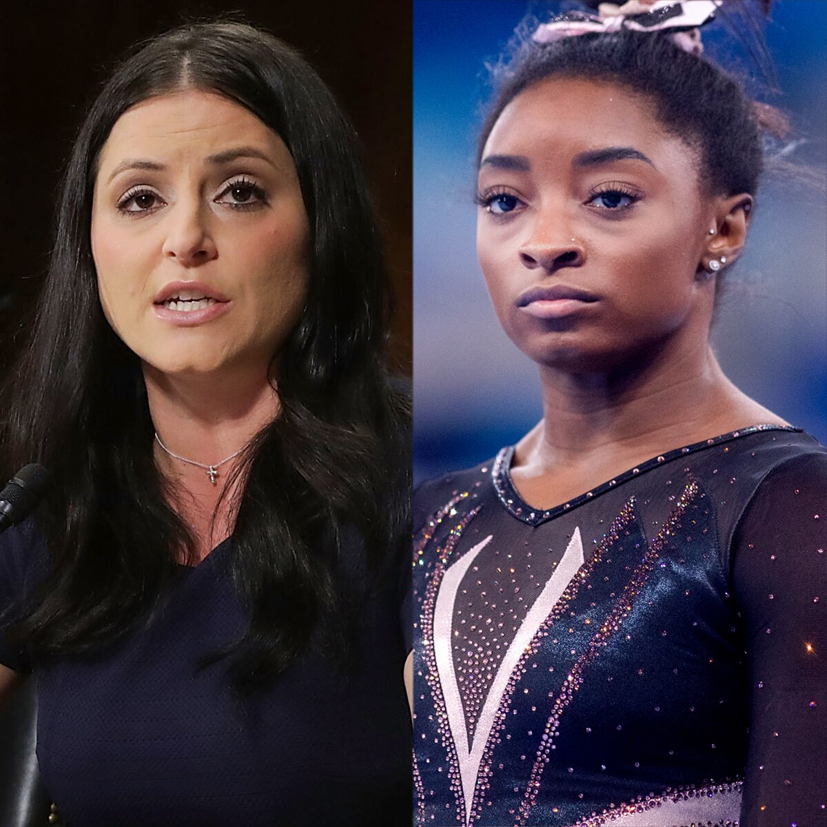 Dominique Moceanu, Simone Biles