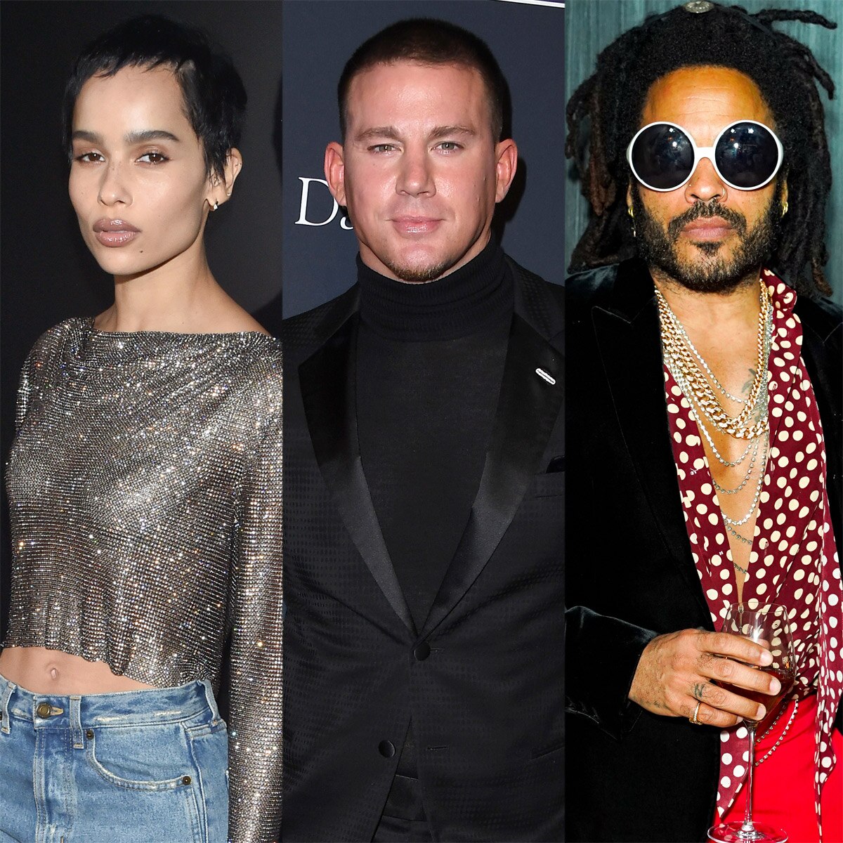 Zoe Kravitz, Channing Tatum, Lenny Kravitz