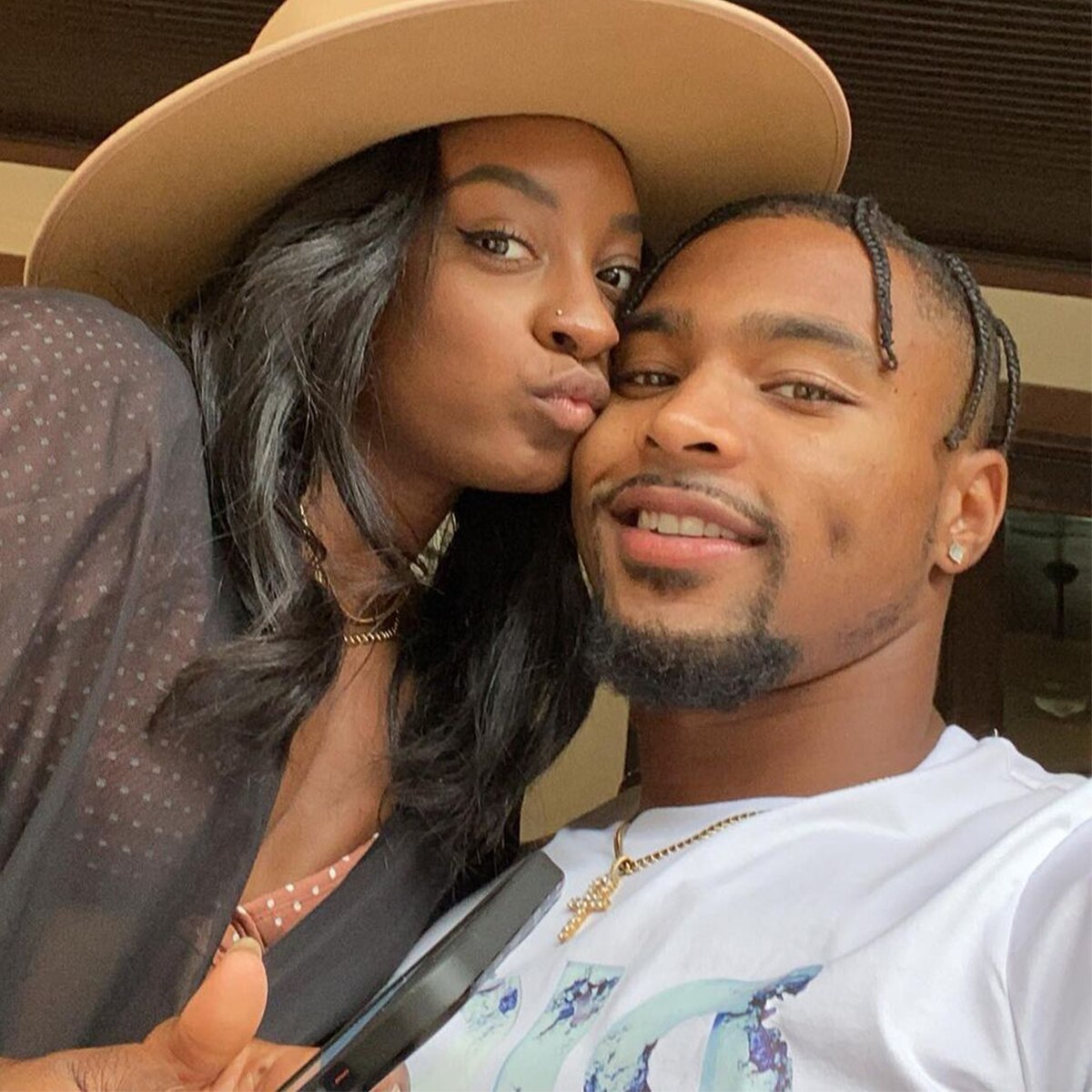 Simone Biles, Jonathan Owens, Instagram
